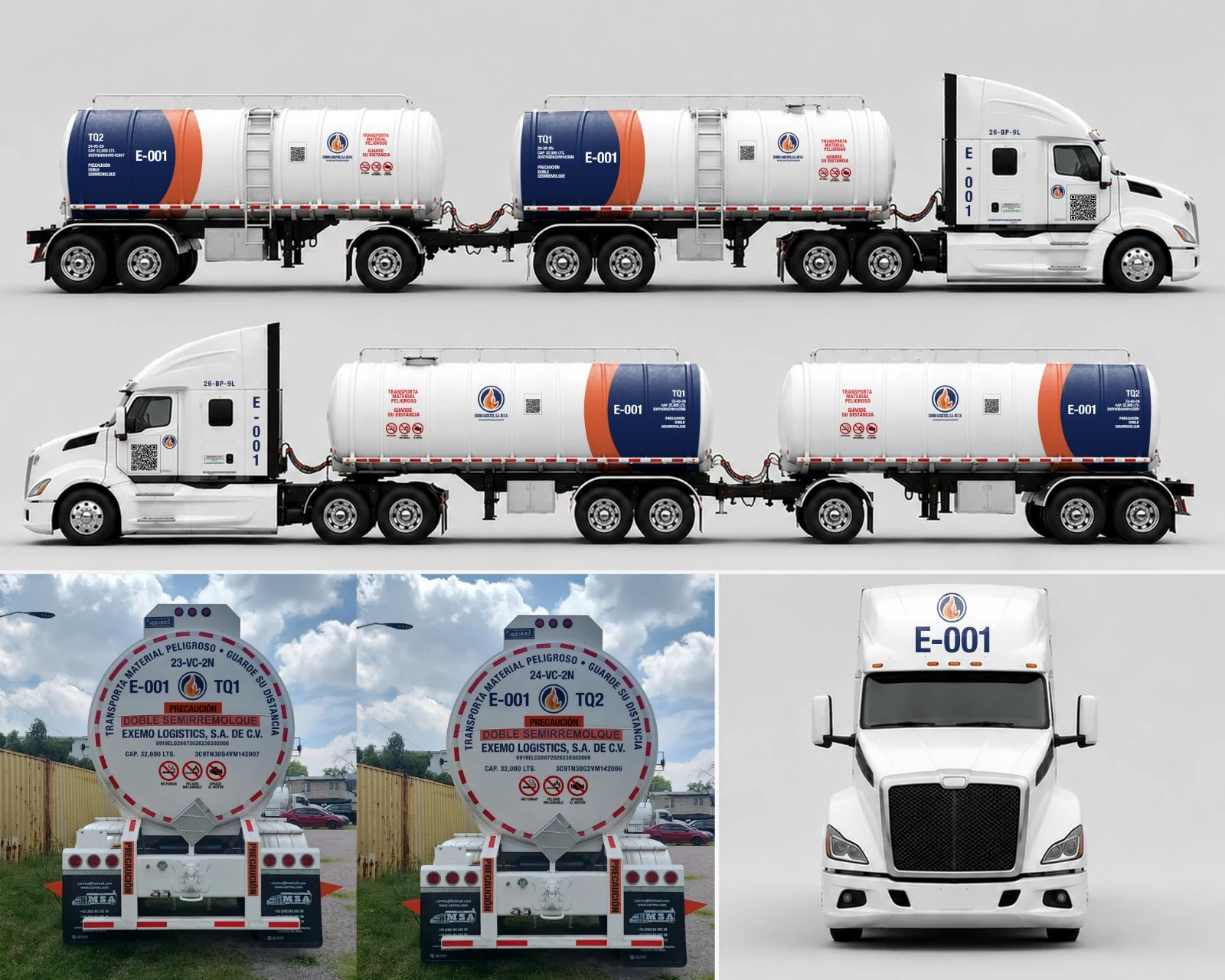 Diseño y rotulación de unidades de transporte